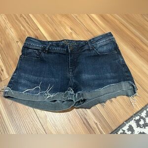 Delia’s Denim Blue Distressed Women's Shorts Size 9/10